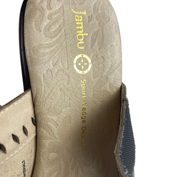 Jambu Women’s Touring Too Leather Open Toe Sport Wedge Sandals - Size 7.5 - Picture 10 of 11